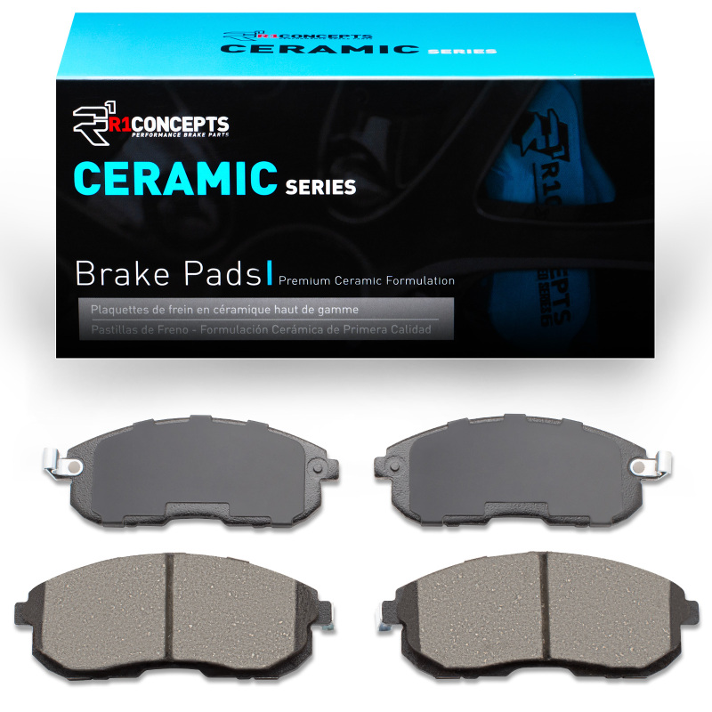 Infiniti G35 Brake Pads - Front - R1 Concepts - R1 Ceramic - `99-`19